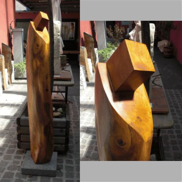 Spirit of nature #3 / 2010 / Holz / H150 cm